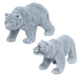 Медведь бурый 3 (2 вида) (мрамолит)