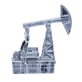 Нефтяная вышка-качалка (мрамолит)