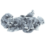Слоники маленькие (6 видов) (мрамолит)